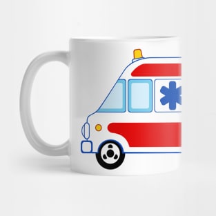 Ambulance car Mug